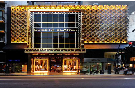 茂县门头设计与商业空间的纽带。