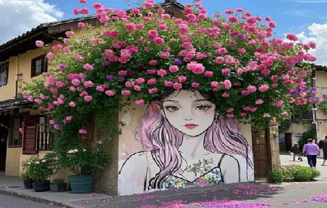 茂县怎么设计网红打卡墙绘