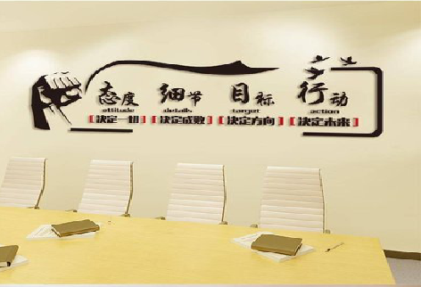 茂县企业文化墙主要展示什么？