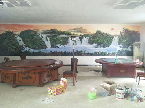 茂县墙绘-写实风景