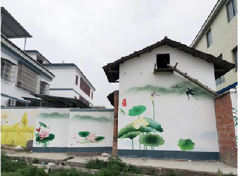 茂县室外墙绘-从选材到保养。