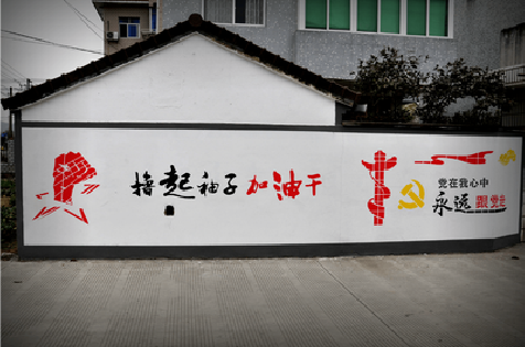 茂县乡村振兴墙体彩绘