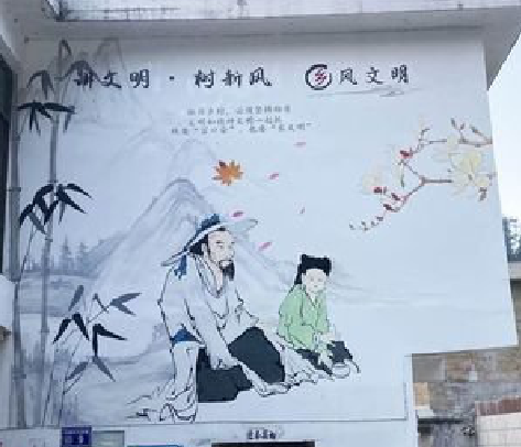 茂县分享几个墙绘保养知识。